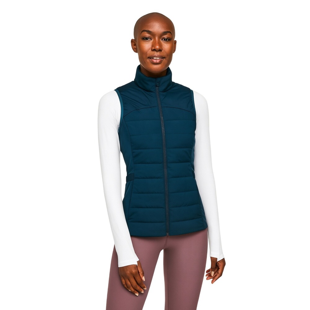 LULULEMON Down For It All Vest in Night Diver Blue insulated athletic gorpcore